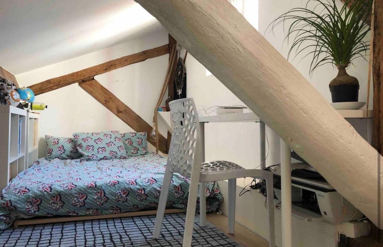 Ferienwohnung Coeur De Lyon Avec Terrasse Et Jacuzzi Exterior foto