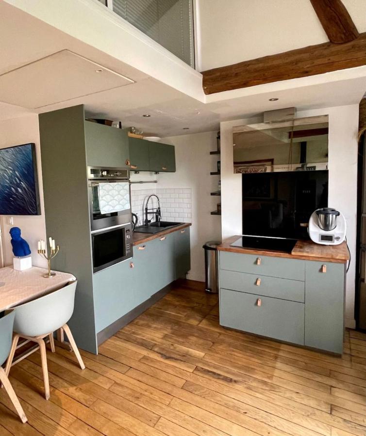 Ferienwohnung Coeur De Lyon Avec Terrasse Et Jacuzzi Exterior foto